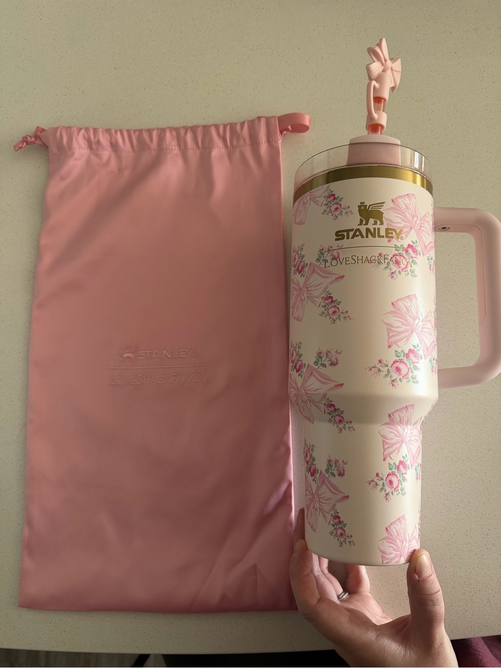 LoveShackFancy x Stanley Tumbler